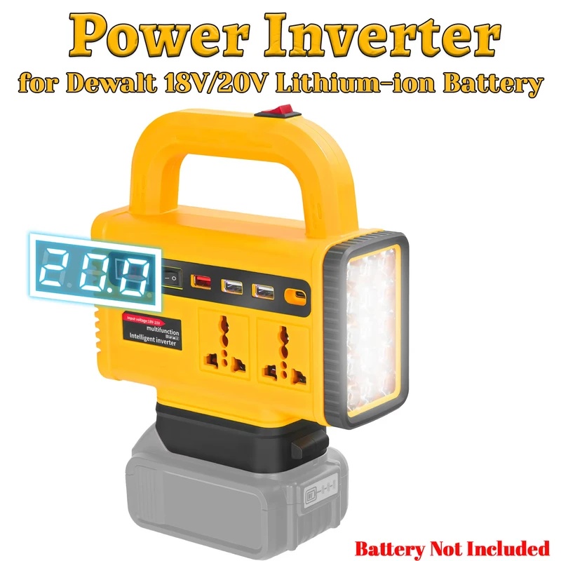 150W Power Inverter DC18V to A - Outdoor Power Adapter Usb C review and price