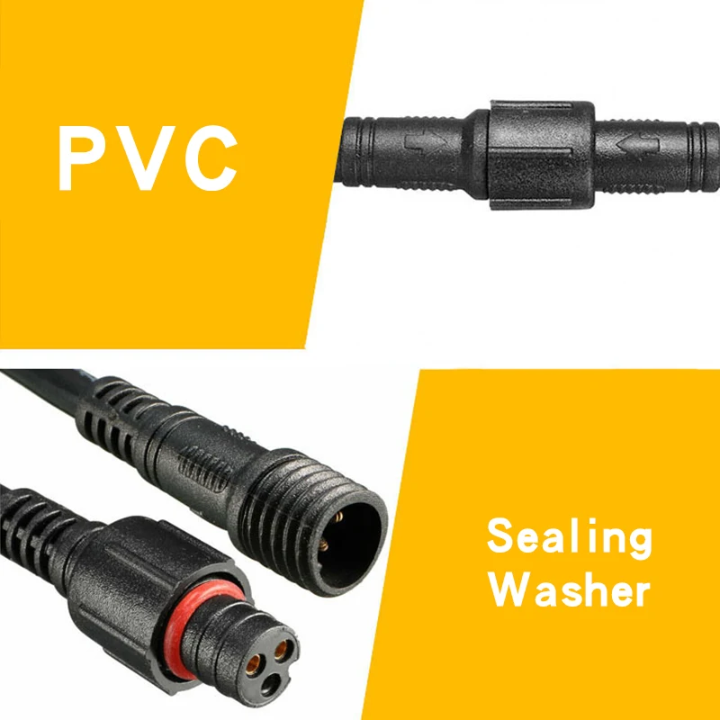M10 Waterproof Connector 2Pin  - Outdoor Power Strip Weatherproof review and price