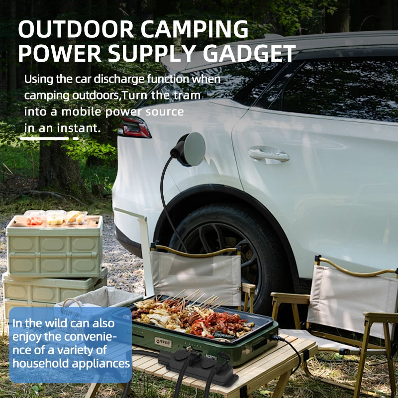 Portable 16A 4KW V2L Cable Ele - Ac Outdoor Power review and price